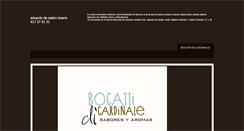 Desktop Screenshot of bocattidicardinale.com