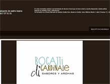 Tablet Screenshot of bocattidicardinale.com